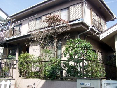 外壁塗装前のO様邸外観